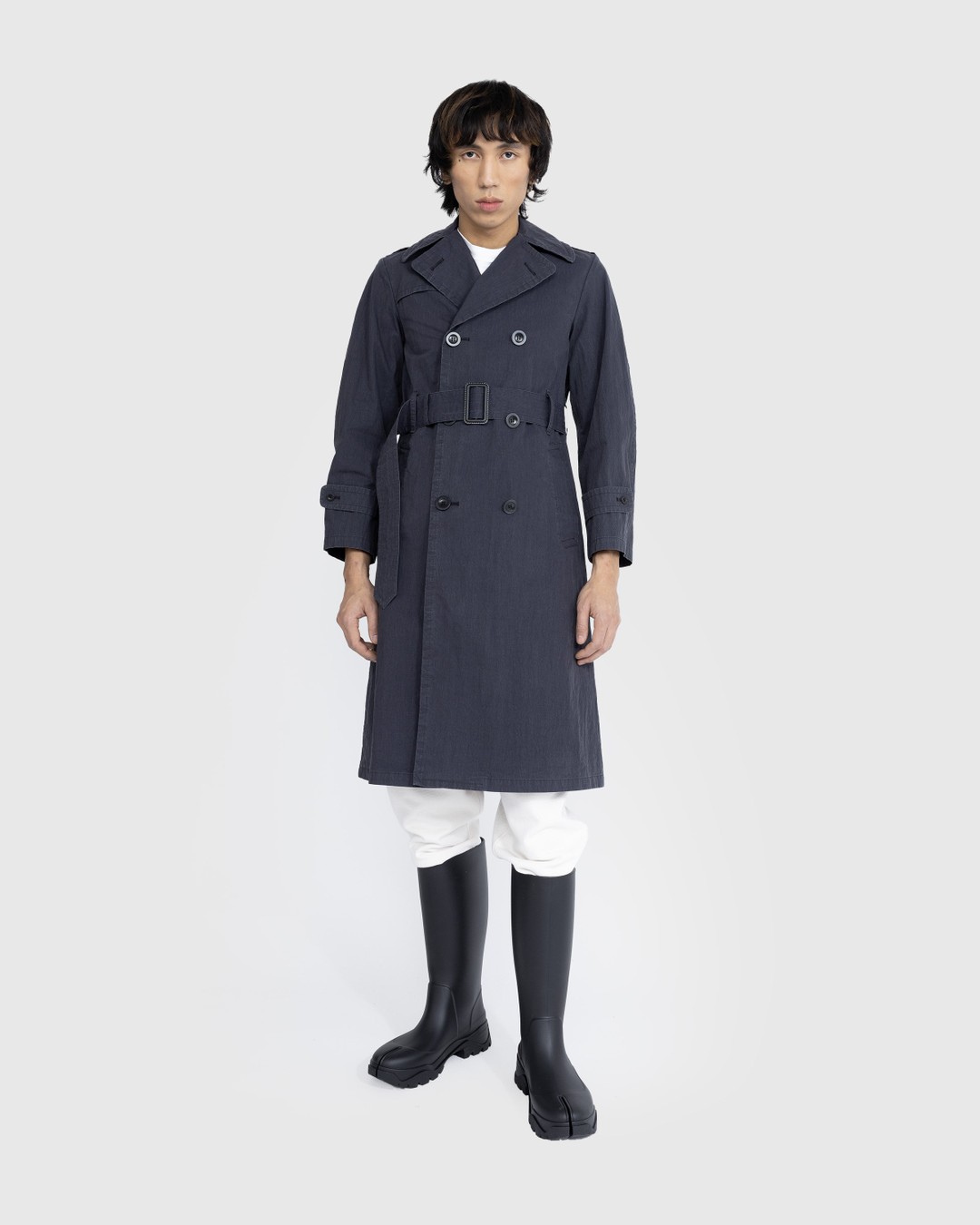 Margiela trench coat top